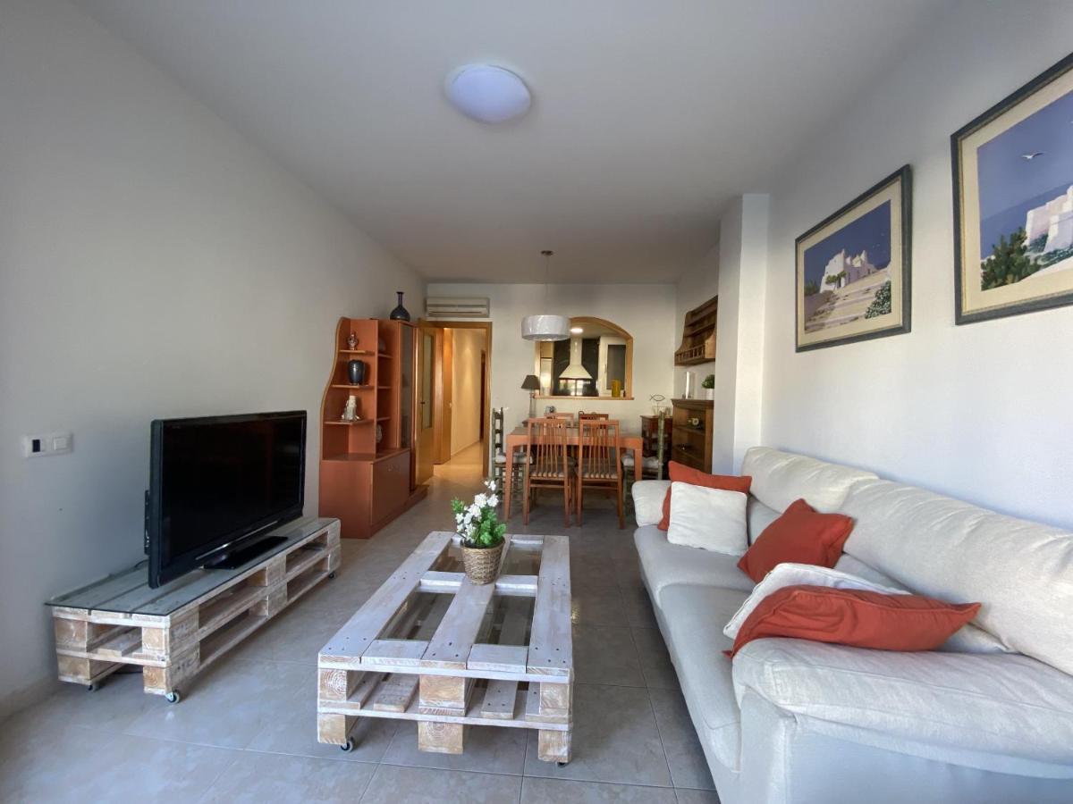 R123 Apartamento En La Planta Baja Con Piscina Cerca De La Playa Калафел Екстериор снимка
